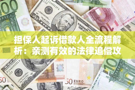 济南担保人起诉借款人全流程解析：亲测有效的法律追偿攻略