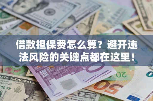 济南借款担保费怎么算？避开违法风险的关键点都在这里！