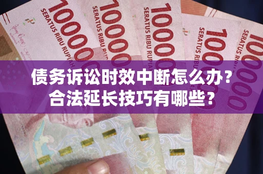 济南债务诉讼时效中断怎么办？合法延长技巧有哪些？