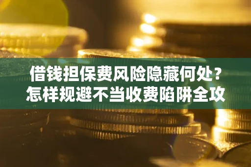 济南借钱担保费风险隐藏何处？怎样规避不当收费陷阱全攻略！