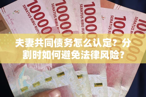 济南夫妻共同债务怎么认定？分割时如何避免法律风险？