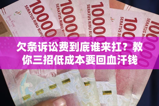 济南欠条诉讼费到底谁来扛？教你三招低成本要回血汗钱